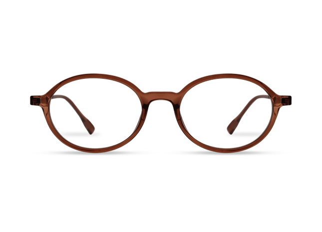Eydolody Kaleb Crystal Dark Brown Glasses 1