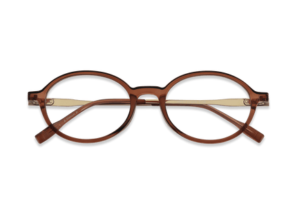 Eydolody Kaleb Crystal Dark Brown Glasses 2