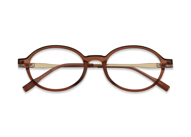 Eydolody Kaleb Crystal Dark Brown Glasses 2