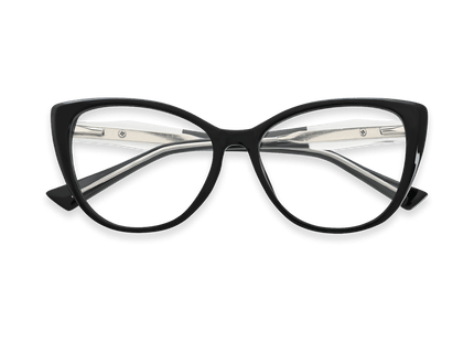 Eydology Aaron Black Glasses 1