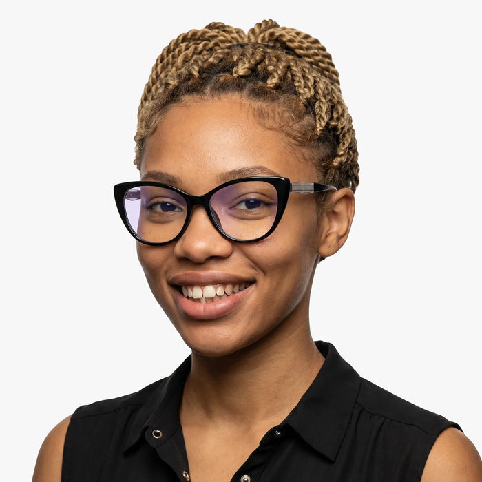 Eydology Aaron Black Glasses 4