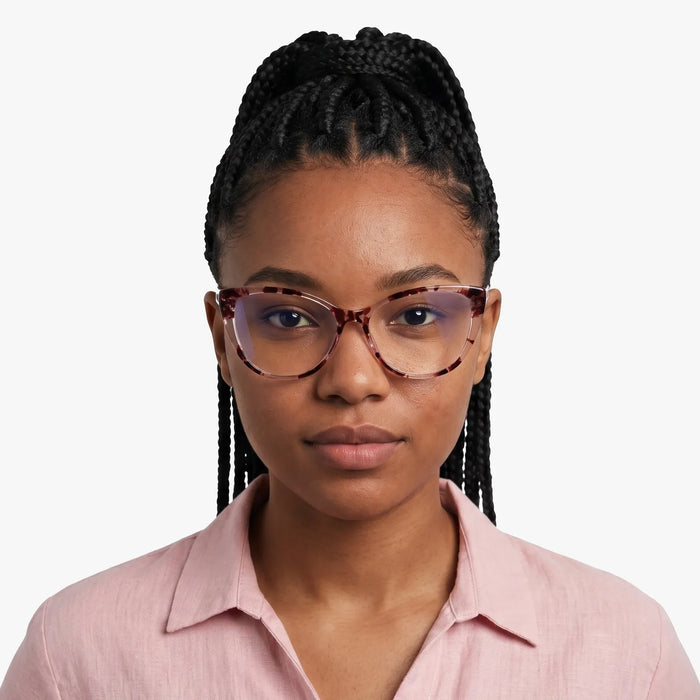 Eydology Aaron Pink Tortoise Glasses 4