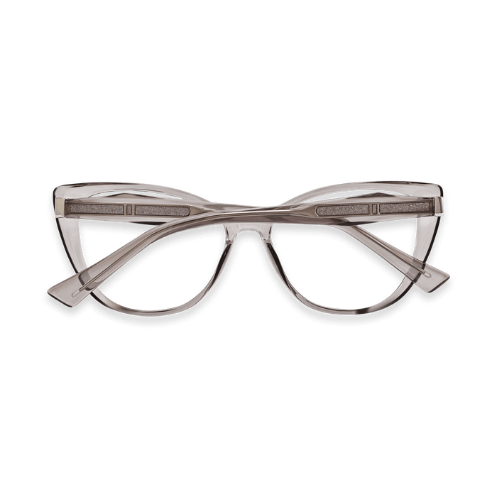 Eydology Aaron Transparent Grey Glasses 4