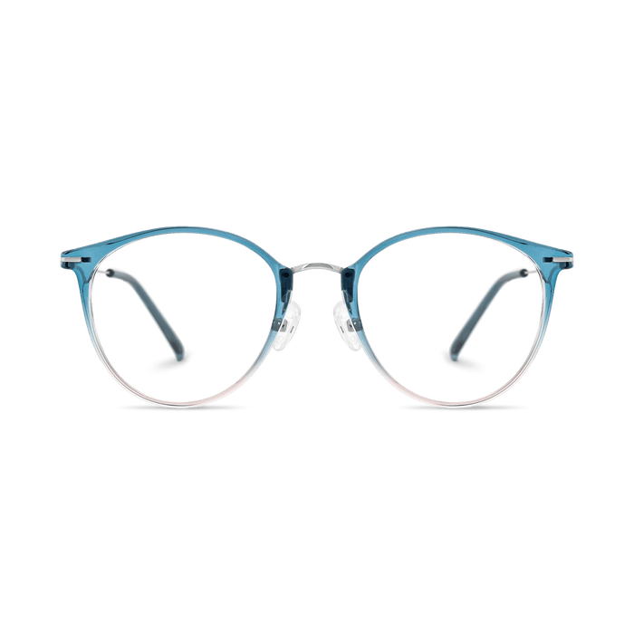 Eydology Abel Gradient Blue Pink/Silver Glasses 2