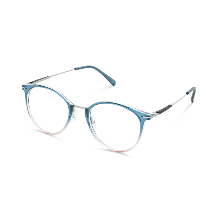 Eydology Abel Gradient Blue Pink/Silver Glasses 3