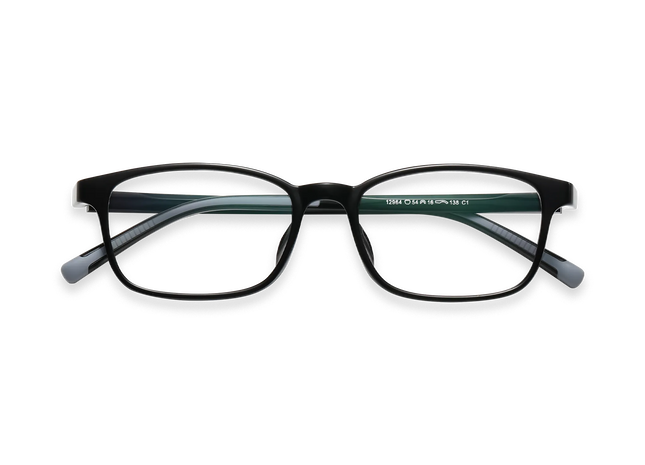 Eydology Addie Black Kids Glasses 1