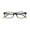 Eydology Addie Black w Yellow Kids Glasses 1