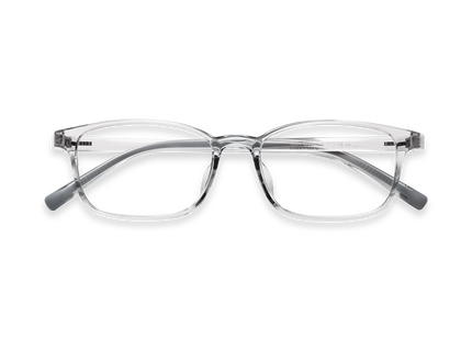 Eydology Addie Crystal Grey Kids Glasses 1