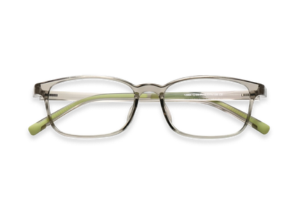 Eydology Addie Crystal Light Brown Kids Glasses 1