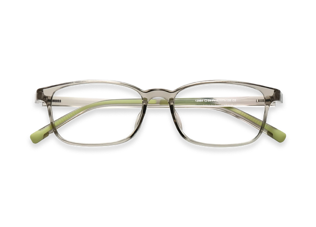 Eydology Addie Crystal Light Brown Kids Glasses 1