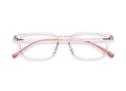Eydology Addie Crystal Light Pink Kids Glasses 1