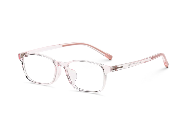 Eydology Addie Crystal Light Pink Kids Glasses 3