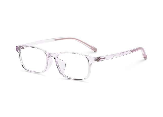 Eydology Addie Crystal Light Purple Kids Glasses 3