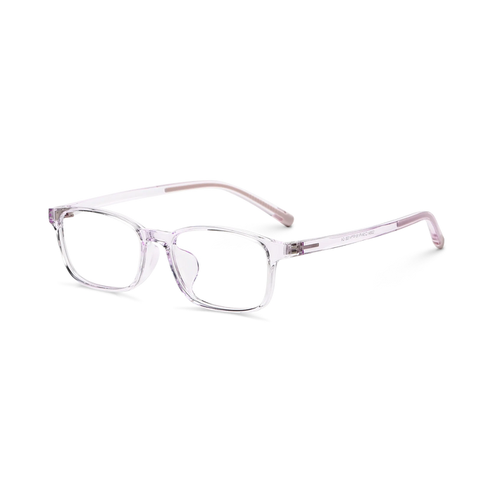 Eydology Addie Crystal Light Purple Kids Glasses 3