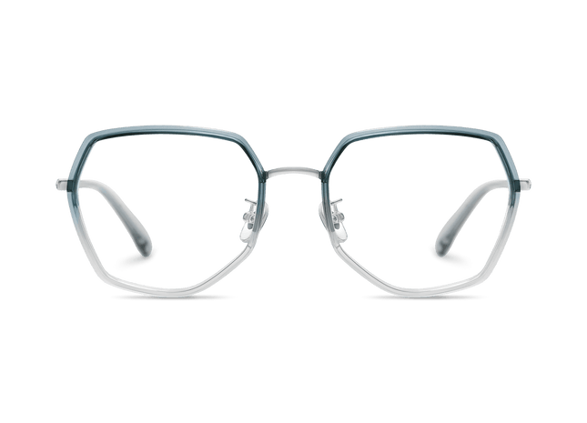 Eydology Addilynn Gradient Blue/Light Gun Glasses 2