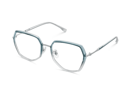 Eydology Addilynn Gradient Blue/Light Gun Glasses 3