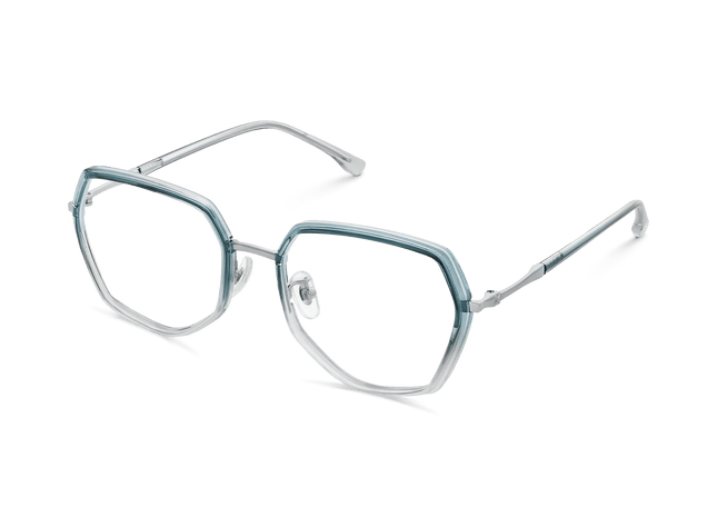 Eydology Addilynn Gradient Blue/Light Gun Glasses 3