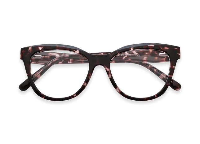 Eydology Adelaide Pink Tortoise Glasses 1