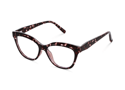 Eydology Adelaide Pink Tortoise Glasses 3