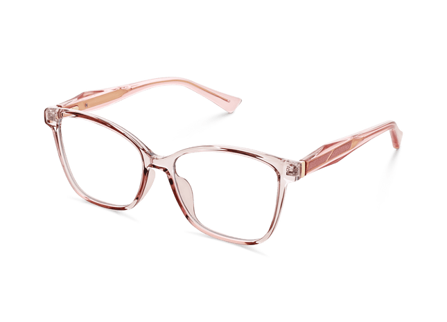 Eydology Adriel Transparent Pink Glasses 5