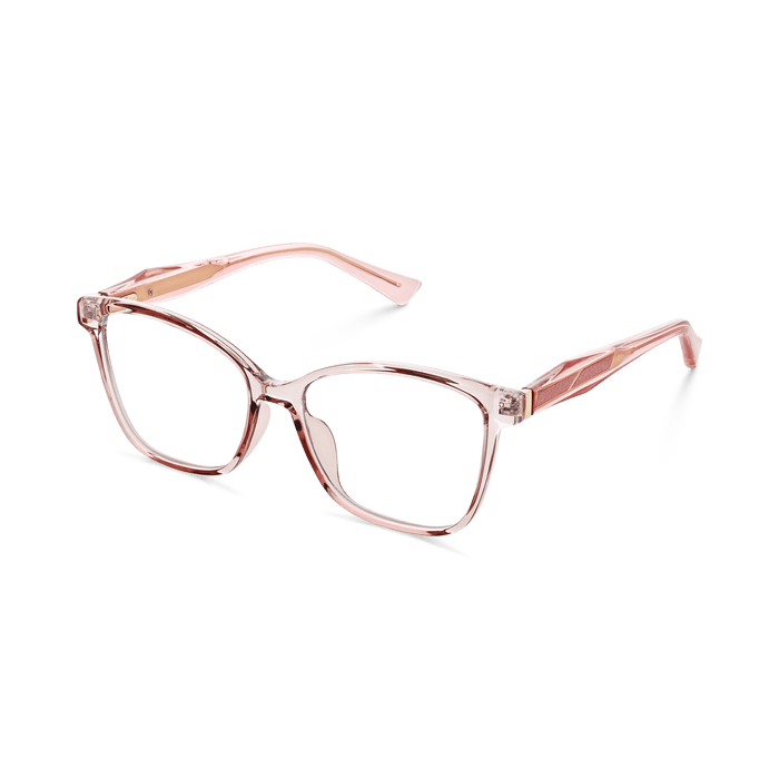 Eydology Adriel Transparent Pink Glasses 5