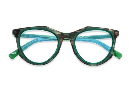 Eydology Aiden Clear Green Glasses 3