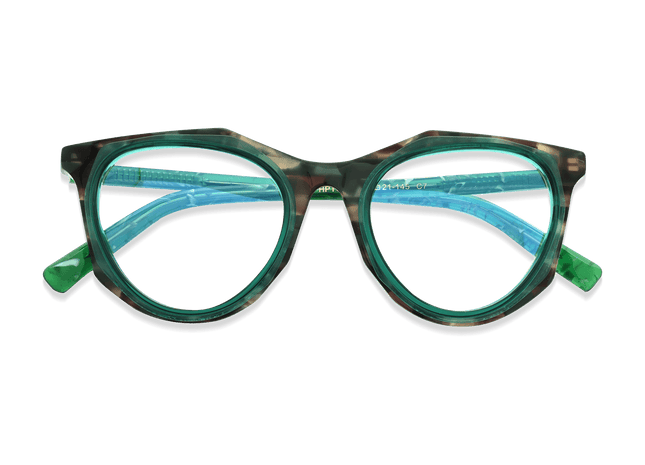 Eydology Aiden Clear Green Glasses 3
