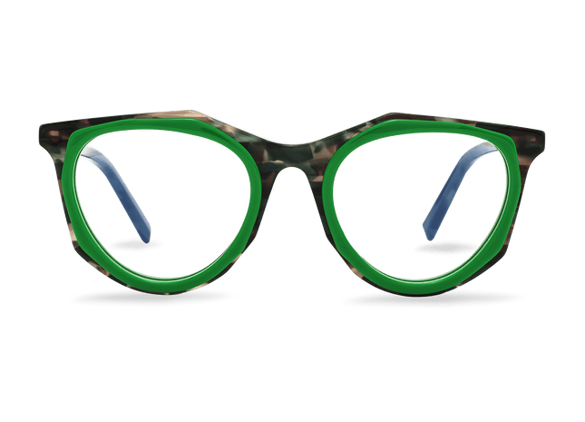 Eydology Aiden Grass Green Glasses 1