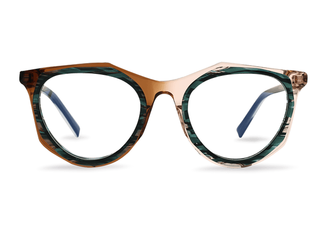 Eydology Aiden Green Tortoise Glasses 1