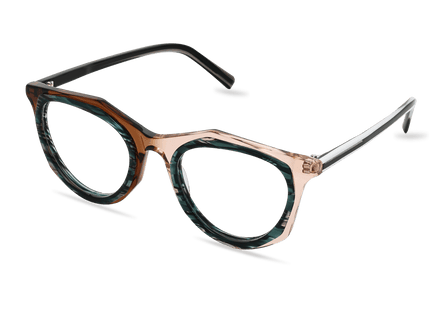 Eydology Aiden Green Tortoise Glasses 2