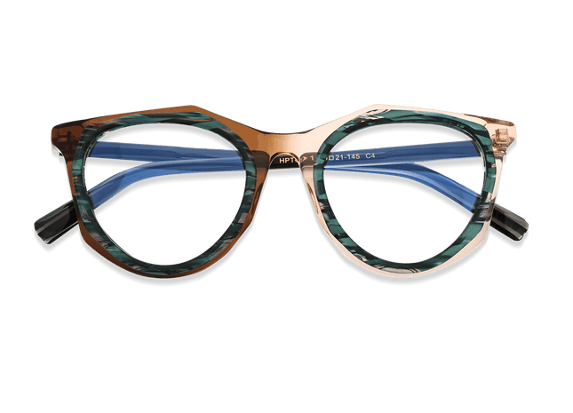 Eydology Aiden Green Tortoise Glasses 3