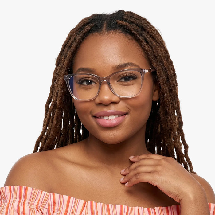 Eydology Alanna Gradient Blue Grey Glasses 3
