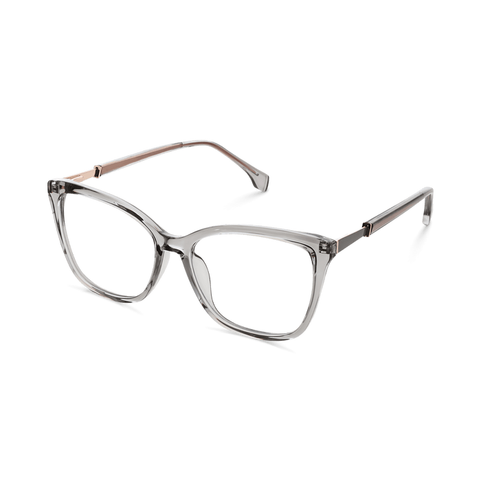 Eydology Alanna Transparent Grey Glasses 5