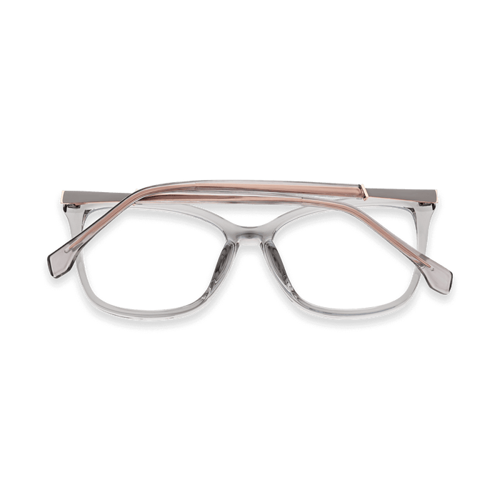 Eydology Alanna Transparent Grey Glasses 6