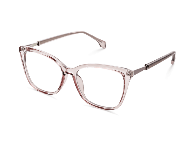 Eydology Alanna Transparent Pink Glasses 5