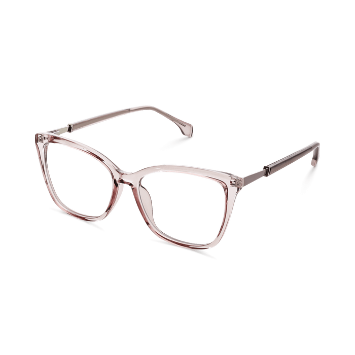 Eydology Alanna Transparent Pink Glasses 5