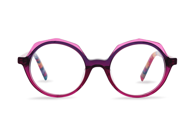 Eydology Alaya Plum Glasses 1