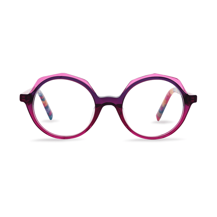 Eydology Alaya Plum Glasses 1