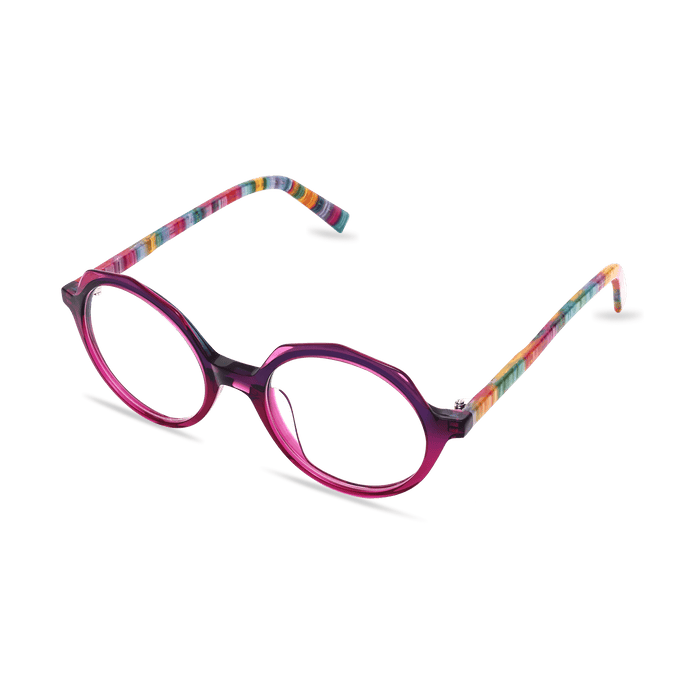 Eydology Alaya Plum Glasses 2