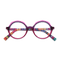 Eydology Alaya Plum Glasses 3