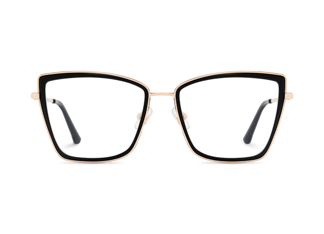 Eydology Alayna Black Women's Cat Eye Glasses 2