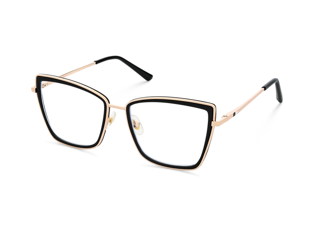 Eydology Alayna Black Women's Cat Eye Glasses 3