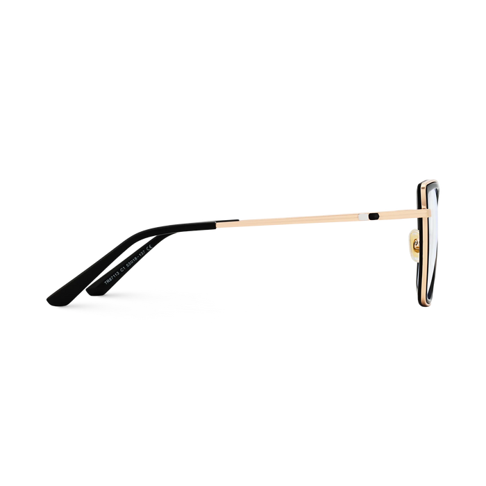 Eydology Alayna Black Women's Cat Eye Glasses 4