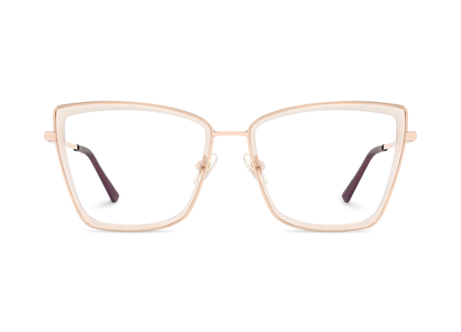 Eydology Alayna Champagne Women's Cat Eye Glasses 2
