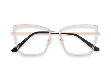 Eydology Alayna Grey Women's Cat Eye Glasses 1