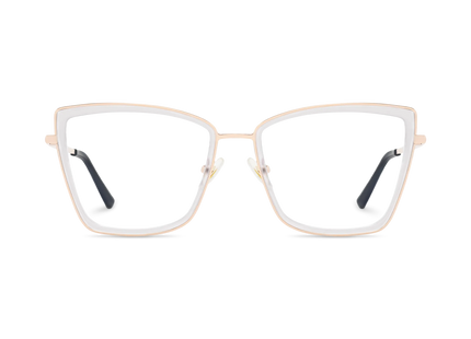 Eydology Alayna Grey Women's Cat Eye Glasses 2