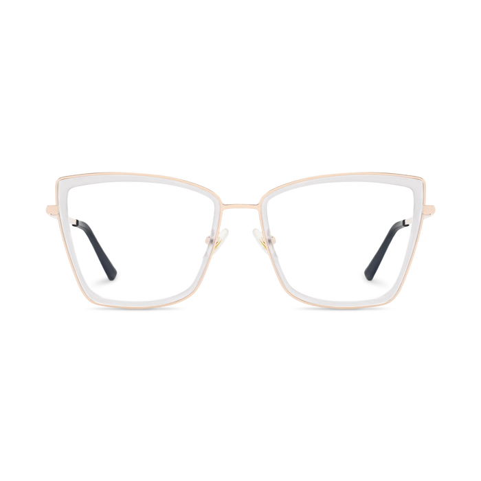 Eydology Alayna Grey Women's Cat Eye Glasses 2