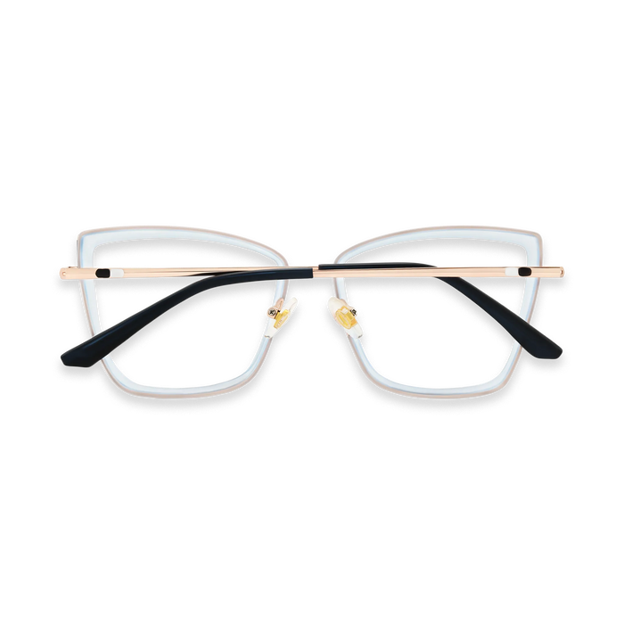 Eydology Alayna Light Blue Women's Cat Eye Glasses 5