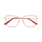 Eydology Alayna Light Pink Women's Cat Eye Glasses 1