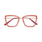 Eydology Alayna Red Women's Cat Eye Glasses 1